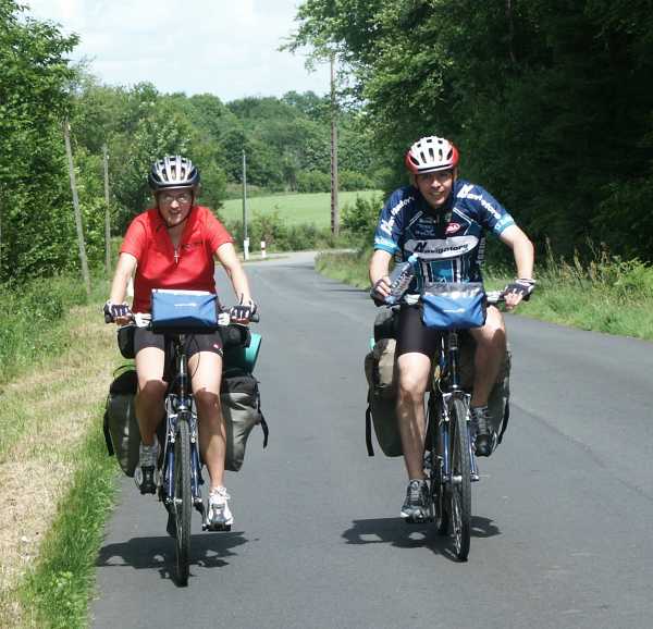 Cycling through Brittany